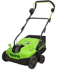 vendita online Scarificatore a batteria 48v gd48sc36 solo corpo macchina Motozappe, motocoltivatori, motocarriole Greenworks